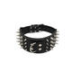 Four Rows of Black Nail Anti-bite Tactical Collar Large Pet Dog Chain Hunting Dog Supplies