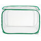 Green Collapsible Insect Habitat Cage Butterfly Mesh Transparent Surface Portable Zipper Cage Plant Breeding Net Prey Storage Basket Anti Bird Net