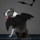 Halloween Cat Bat Wings Collar Harness Decor Puppy Pet Cat Black Bat Dress Up Funny Wing Cat Clothes