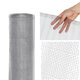 Hardware Cloth 24in x50ft & 1/8inch Chicken Wire Mesh Hot-Dipped Galvanized Material, Fence Wire Mesh