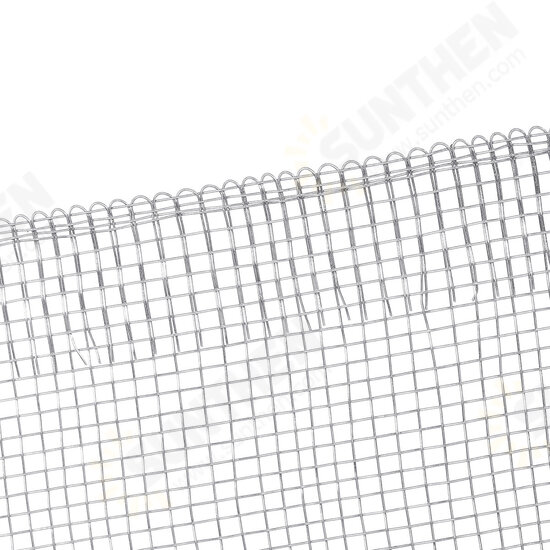 Hardware Cloth 24in x50ft & 1/8inch Chicken Wire Mesh Hot-Dipped Galvanized Material, Fence Wire Mesh