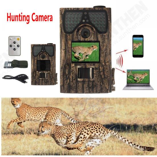 Hunting Camera PR-300 HD 12MP Digital 48 LEDs IR Infrared Night Vision Animal Trail Monitor Cameras