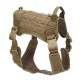 Hunting Dog Military Camouflage Tactical Vest Pet Dog Clothes Outdoor Training Molle Dog Harness