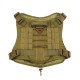 Hunting Dog Military Camouflage Tactical Vest Pet Dog Clothes Outdoor Training Molle Dog Harness