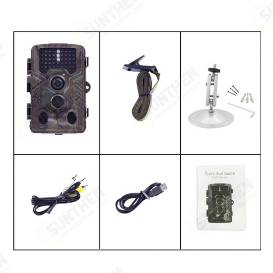 Hunting Camera Motion Activated H801 16MP Deer Tree Digital Waterproof Trail Wildlife Camera