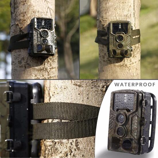 Hunting Camera Motion Activated H801 16MP Deer Tree Digital Waterproof Trail Wildlife Camera