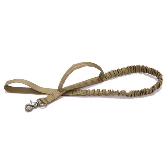ZY035 1000D Nylon Multi-Function Army Training Dog Bungee Leash Hunting Military Tactical Dog Traction Rope