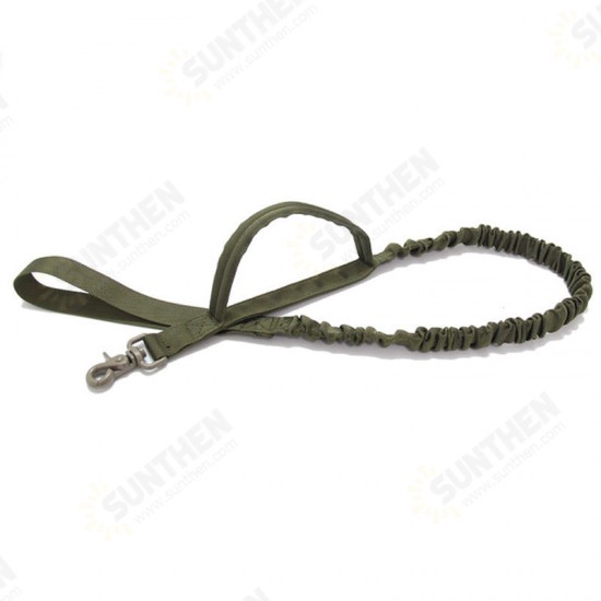 ZY035 1000D Nylon Multi-Function Army Training Dog Bungee Leash Hunting Military Tactical Dog Traction Rope