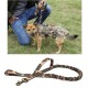 ZY035 1000D Nylon Multi-Function Army Training Dog Bungee Leash Hunting Military Tactical Dog Traction Rope