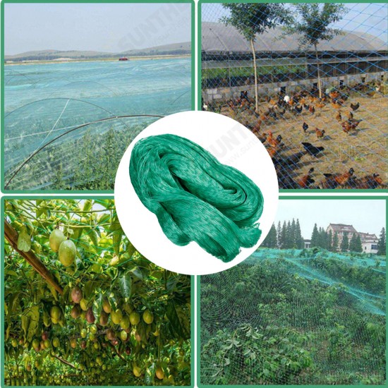 Large Anti Bird Protect Tree Nylon Net Fruit Crop Plant Garden Pond Netting Mesh