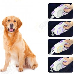 Nylon Retractable Dog Leash LED Flashlight Automatic Extending Walking Leads Traction Rope Dog Supplies Nylon Retractable Dog Leash LED Flashlight Automatic Extending Walking Leads Traction Rope Dog Supplies