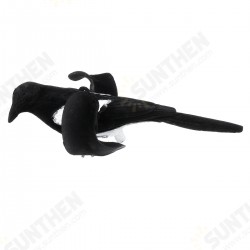 Outdoor Hunting Flocked Decoys Trick Magpie Decoying Shooting Garden Yard Cage Birds Decorations Hunting Accessories Outdoor Hunting Flocked Decoys Trick Magpie Decoying Shooting Garden Yard Cage Birds Decorations Hunting Accessories