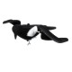 Outdoor Hunting Flocked Decoys Trick Magpie Decoying Shooting Garden Yard Cage Birds Decorations Hunting Accessories