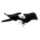 Outdoor Hunting Flocked Decoys Trick Magpie Decoying Shooting Garden Yard Cage Birds Decorations Hunting Accessories