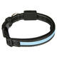 Outdoor Nylon LED Pet Dog Collar Night Safety Anti-lost Flashing Glow Collars Supplies