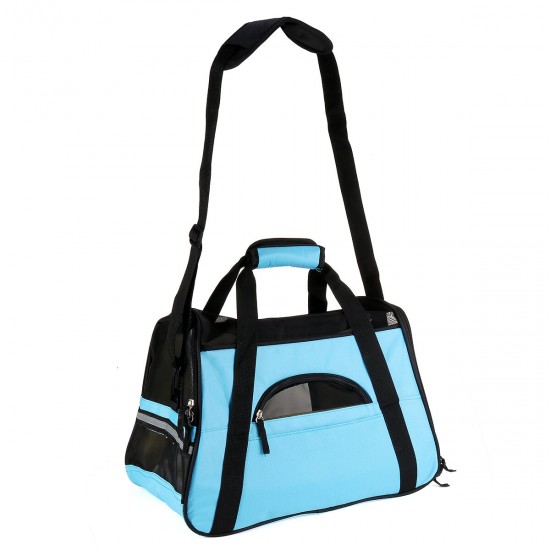 Oxford Cloth Foldable Dog Crate Bag Pet Travel Carrier Tote Bag Puppy Cat Dog Handbag