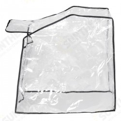 PE+EVA Transparent Dog Stroller Cover Foldable Rainproof Windproof Pet Pushchair Pram Cover PE+EVA Transparent Dog Stroller Cover Foldable Rainproof Windproof Pet Pushchair Pram Cover