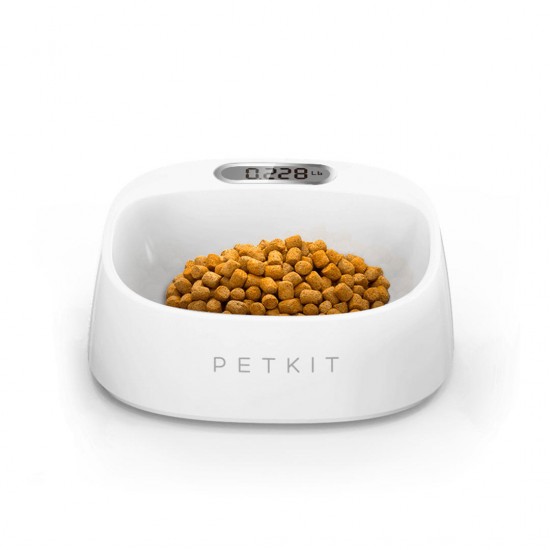 450ml Electronic Smart Pet Feeder Dog Cat Smart Weighing Food Bowl Digital Pet Drinking Feeder From