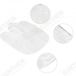 PU Pet Clothes Waterproof Light Dog Raincoat Transparent PVC Rain Coat With Hood