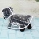 PU Pet Clothes Waterproof Light Dog Raincoat Transparent PVC Rain Coat With Hood