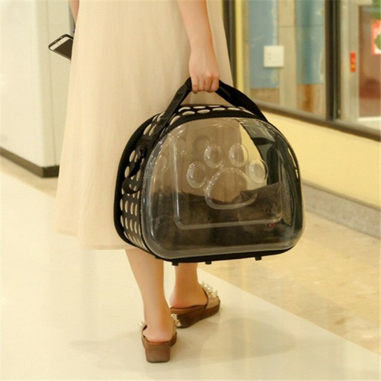 Pet Carrier Bag Transparent Space Capsule Dog Cat Bag Case Handbag Shoulder Backpack Max Load 1.5kg