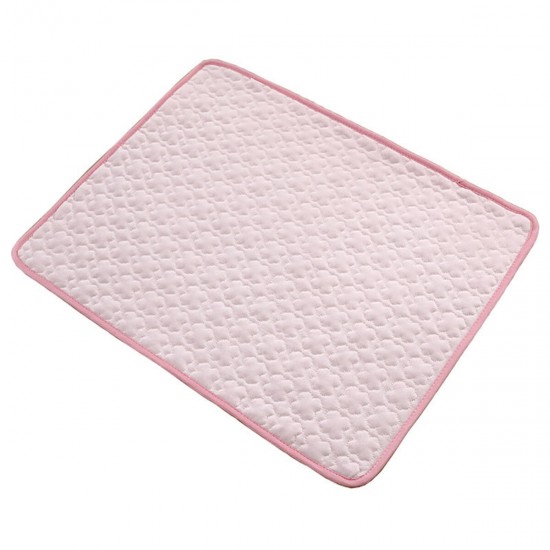 Pet Cooling Mat Dog Cat Summer Cooling Cushion Pads Breathable Comfortable Dog Supplies