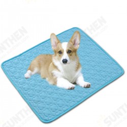 Pet Cooling Mat Dog Cat Summer Cooling Cushion Pads Breathable Comfortable Dog Supplies Pet Cooling Mat Dog Cat Summer Cooling Cushion Pads Breathable Comfortable Dog Supplies