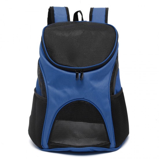 Pet Dog Cat Backpack Pet Outside Sport Travel Carry Bag Breathable Shoulder Bag