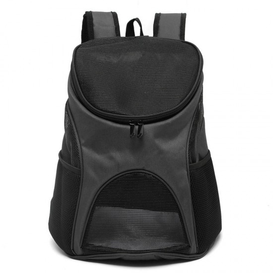 Pet Dog Cat Backpack Pet Outside Sport Travel Carry Bag Breathable Shoulder Bag