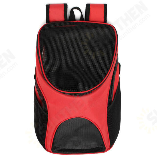 Pet Dog Cat Backpack Pet Outside Sport Travel Carry Bag Breathable Shoulder Bag