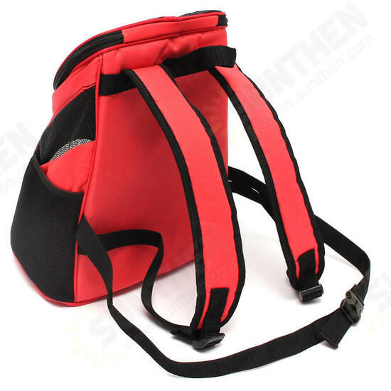 Pet Dog Cat Backpack Pet Outside Sport Travel Carry Bag Breathable Shoulder Bag