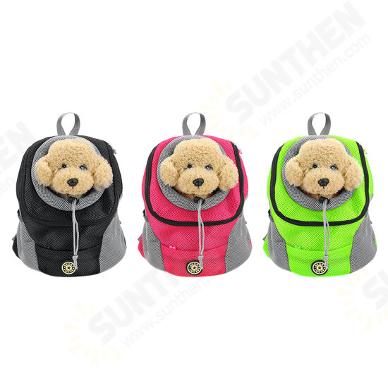 Pet Dog Shoulder Bag Small Dog Travel Mesh Backpack Breathable Portable Outbound Travel Pet Bag Pet Dog Shoulder Bag Small Dog Travel Mesh Backpack Breathable Portable Outbound Travel Pet Bag