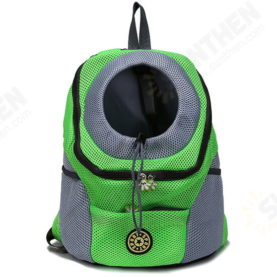 Pet Dog Shoulder Bag Small Dog Travel Mesh Backpack Breathable Portable Outbound Travel Pet Bag Pet Dog Shoulder Bag Small Dog Travel Mesh Backpack Breathable Portable Outbound Travel Pet Bag