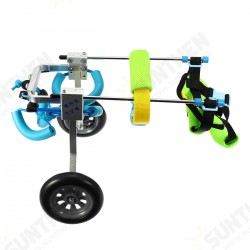 Pet Dog Wheelchair Cart Hind Legs Walk Pet Trainer With 4 Wheels Puppy Walk Traction Max Load 5kg Pet Dog Wheelchair Cart Hind Legs Walk Pet Trainer With 4 Wheels Puppy Walk Traction Max Load 5kg