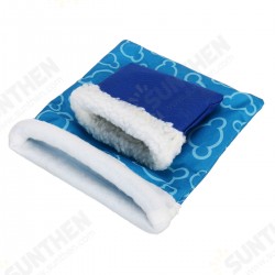 Pet Hamster Sleeping Bag Soft Warm House Guinea Pig Hedge Winter House Pet Hamster Sleeping Bag Soft Warm House Guinea Pig Hedge Winter House