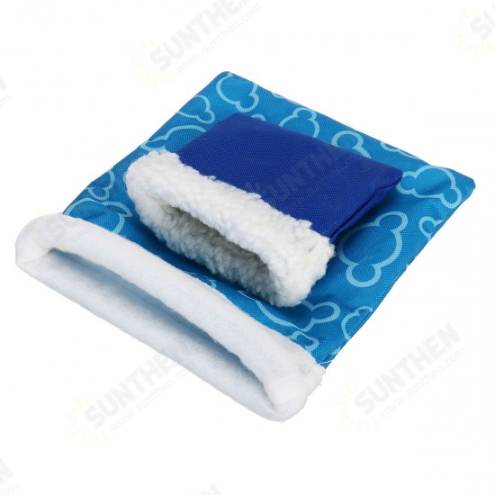 Pet Hamster Sleeping Bag Soft Warm House Guinea Pig Hedge Winter House Pet Hamster Sleeping Bag Soft Warm House Guinea Pig Hedge Winter House