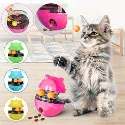 Pet Interactive Puzzle Training Cat Toy Pet Toys Tumbler Leakage Food Ball Pet Training Exercise Fun Bowl Pet Interactive Puzzle Training Cat Toy Pet Toys Tumbler Leakage Food Ball Pet Training Exercise Fun Bowl