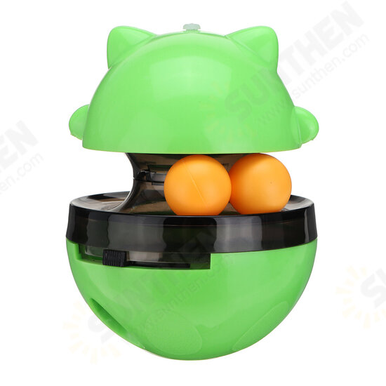 Pet Interactive Puzzle Training Cat Toy Pet Toys Tumbler Leakage Food Ball Pet Training Exercise Fun Bowl