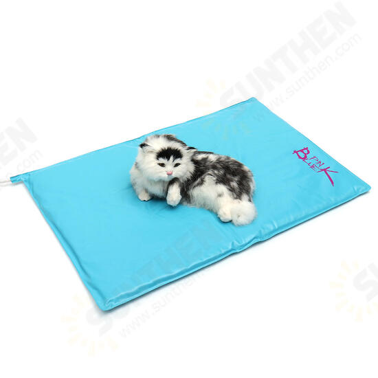 Pet Mat Waterproof Electric Dog Cat 3 Modes Heating Pad Warmer Heater Blanket Bed