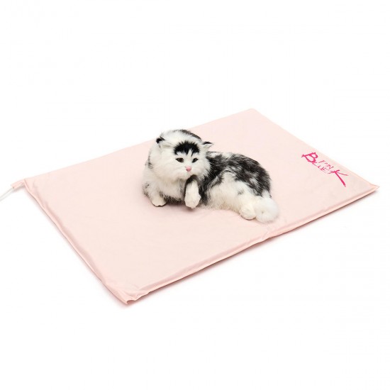 Pet Mat Waterproof Electric Dog Cat 3 Modes Heating Pad Warmer Heater Blanket Bed