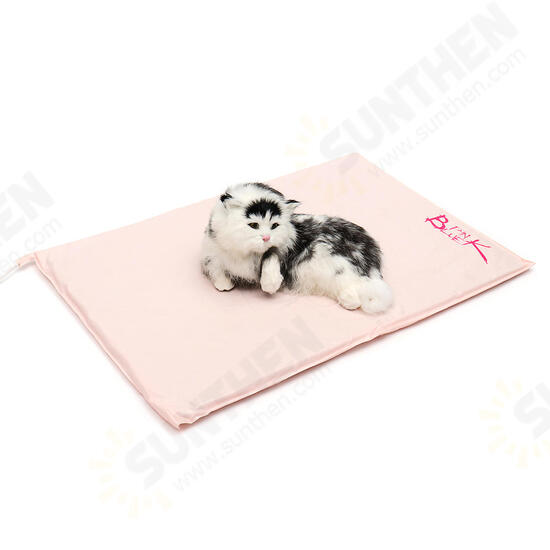 Pet Mat Waterproof Electric Dog Cat 3 Modes Heating Pad Warmer Heater Blanket Bed