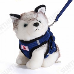Pet Vest Adjustable Mesh Breathe Clothes Outdoor Travel Portable Leash Harness Dog Traction Rope Pet Vest Adjustable Mesh Breathe Clothes Outdoor Travel Portable Leash Harness Dog Traction Rope