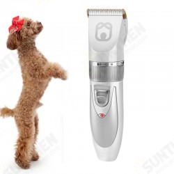 Professional Quiet Mute Cordless Grooming Kit Rechargeable Pet Dog Cat Clipper Hair Electric Shaver Titanium Stainless Steel Cutting Machine Professional Quiet Mute Cordless Grooming Kit Rechargeable Pet Dog Cat Clipper Hair Electric Shaver Titanium Stainless Steel Cutting Machine