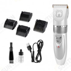 Professional Quiet Mute Cordless Grooming Kit Rechargeable Pet Dog Cat Clipper Hair Electric Shaver Titanium Stainless Steel Cutting Machine Professional Quiet Mute Cordless Grooming Kit Rechargeable Pet Dog Cat Clipper Hair Electric Shaver Titanium Stainless Steel Cutting Machine
