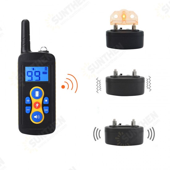 Remote Dog Trainer Dog Collar Three Modes Adjustable Vibration Waterproof Dog Leash Pet Supplies Remote Dog Trainer Dog Collar Three Modes Adjustable Vibration Waterproof Dog Leash Pet Supplies