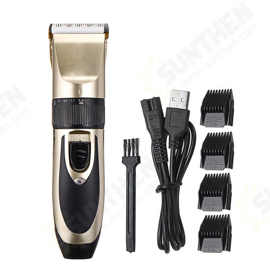 USB Rechargeable Pet Hair Clipper Cat Dog Trimmer Kit Pet Grooming Scissor Portable Pet Accessories