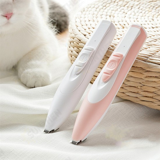 USB Rechargeable Electric Pet Nail Hair Trimmer Grinder Cat&Dog Grooming Tool Electrical Shearing Cutter