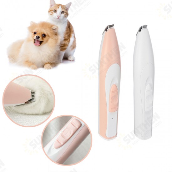 USB Rechargeable Electric Pet Nail Hair Trimmer Grinder Cat&Dog Grooming Tool Electrical Shearing Cutter