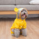 Waterproof Pet Dog Rain Coat Hooded Raincoat Clothes Puppy Costume Jacket Hoodie