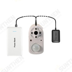 White 1080P HD Home Security Night Vision Surveillance Camera Hunting Camera